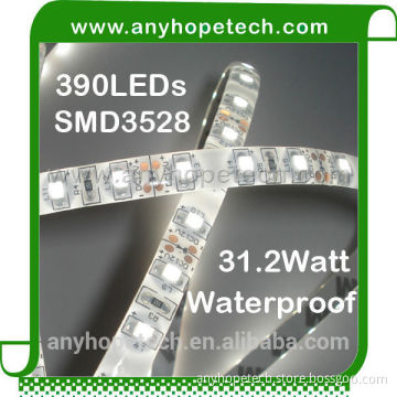 Expert manufacturer 78leds per 5m 31.2Watt 6500K led light strip diffuser